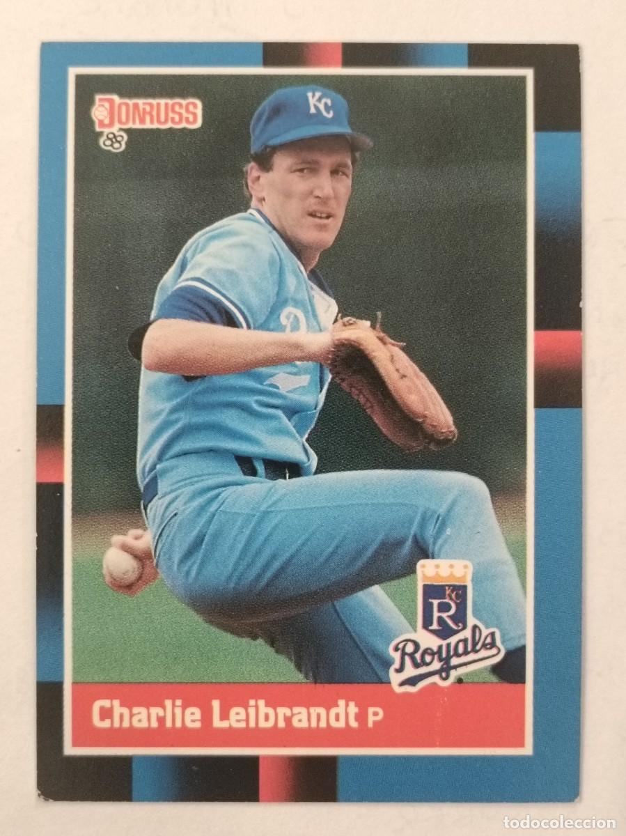 Coleccionismo deportivo: #157 CHARLIE LEIBRANDT (KANSAS CITY ROYALS) BEISBOL MLB 1988 DONRUSS
