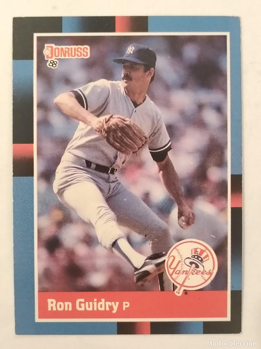 Coleccionismo deportivo: #175 RON GUIDRY (NEW YORK YANKEES) BEISBOL MLB 1988 DONRUSS