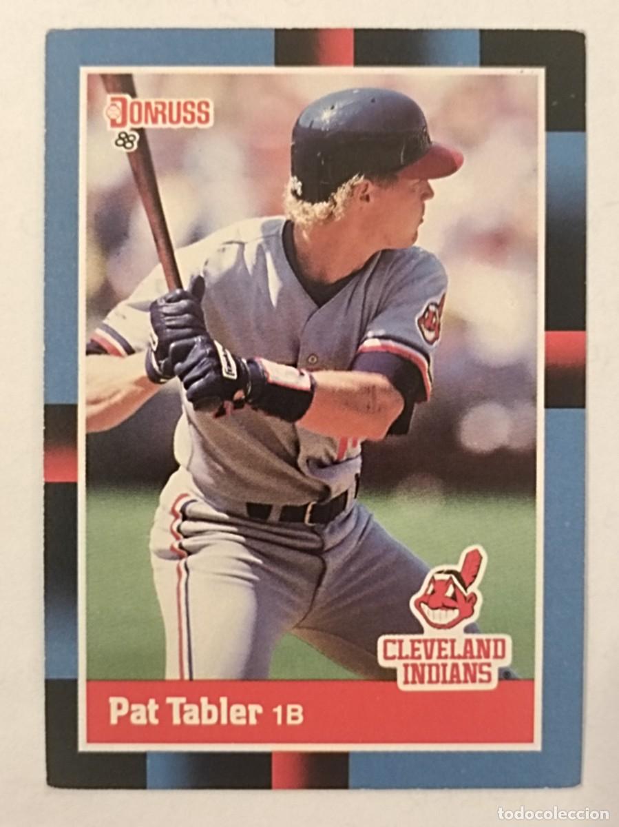Coleccionismo deportivo: #219 PAT TABLER (CLEVELAND INDIANS) BEISBOL MLB 1988 DONRUSS
