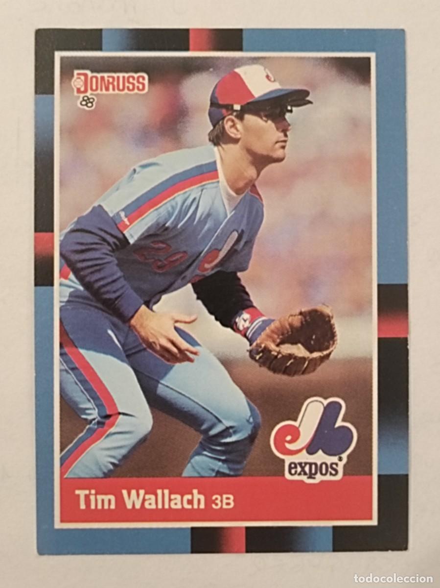 Coleccionismo deportivo: #222 TIM WALLACH (MONTREAL EXPOS) BEISBOL MLB 1988 DONRUSS
