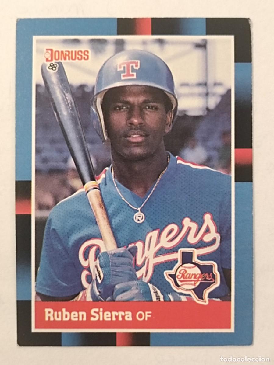 Coleccionismo deportivo: #223 RUBEN SIERRA (TEXAS RANGERS) BEISBOL MLB 1988 DONRUSS