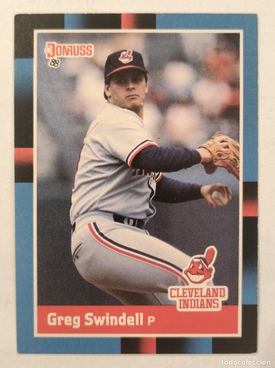 Coleccionismo deportivo: #227 GREG SWINDELL (CLEVELAND INDIANS) BEISBOL MLB 1988 DONRUSS