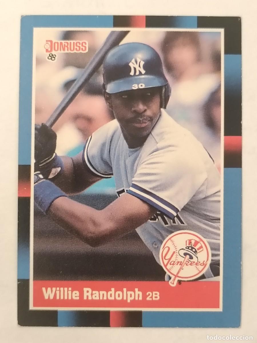 Coleccionismo deportivo: #228 WILLIE RANDOLPH (NEW YORK YANKEES) BEISBOL MLB 1988 DONRUSS