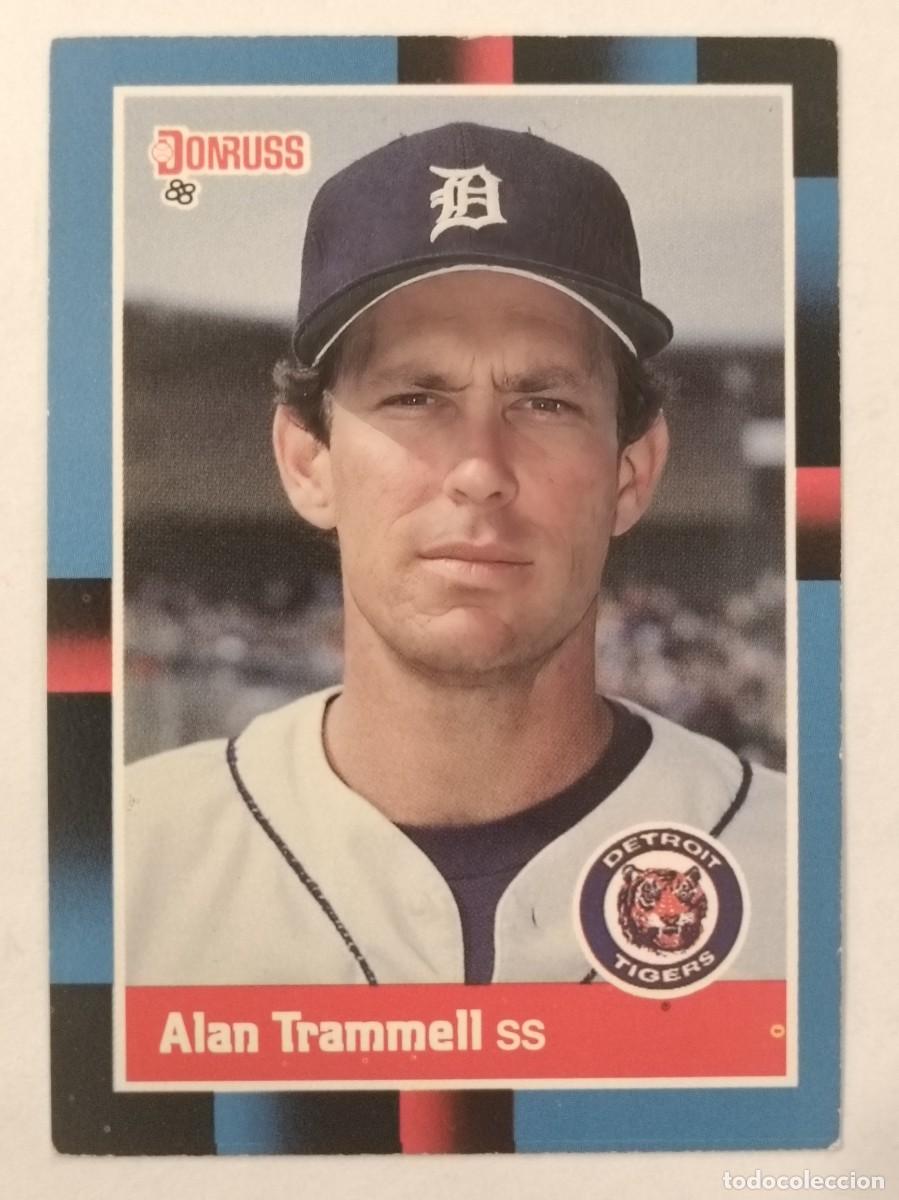 Coleccionismo deportivo: #230 ALAN TRAMMELL (DETROIT TIGERS) BEISBOL MLB 1988 DONRUSS