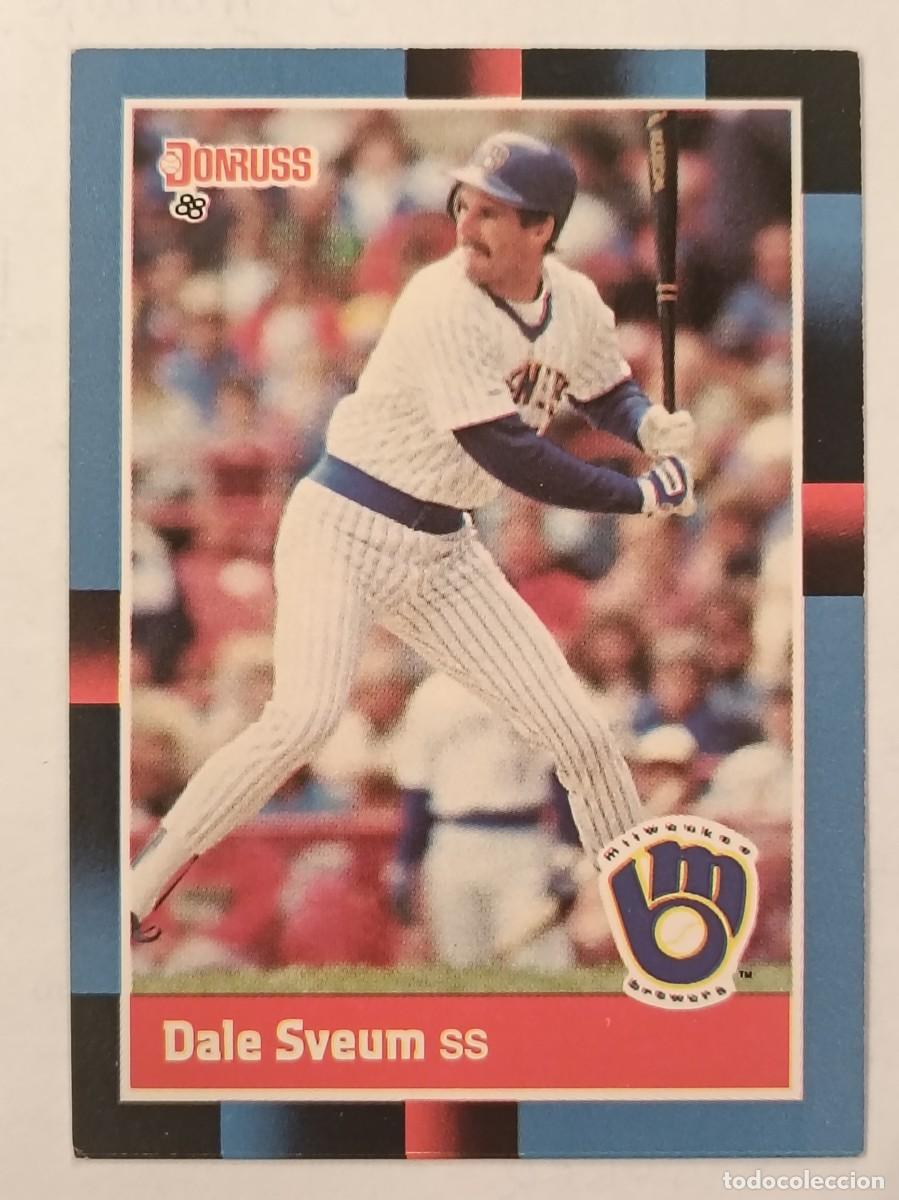 Coleccionismo deportivo: #232 DALE SVEUM (MILWAUKEE BREWERS) BEISBOL MLB 1988 DONRUSS
