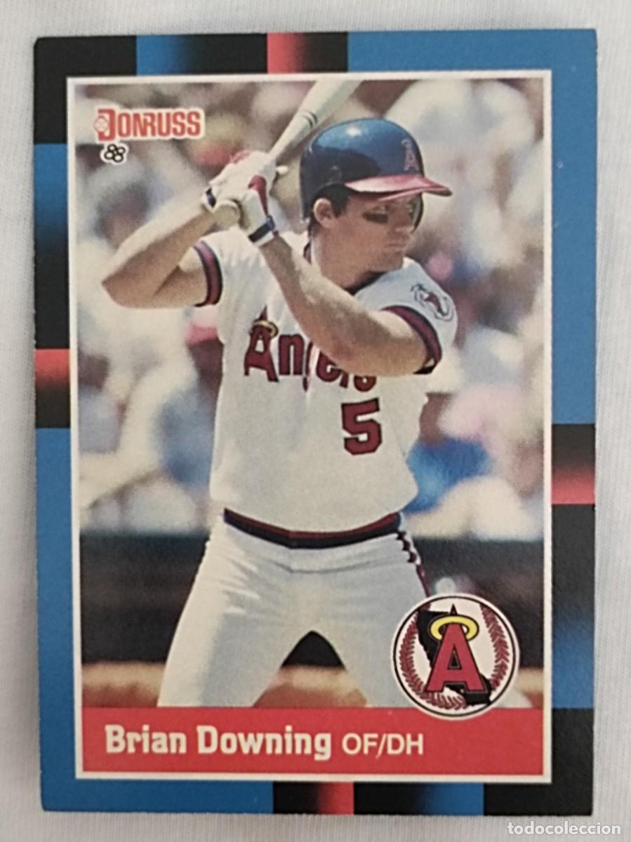 Coleccionismo deportivo: #258 BRIAN DOWNING (CALIFORNIA ANGELS) BEISBOL MLB 1988 DONRUSS
