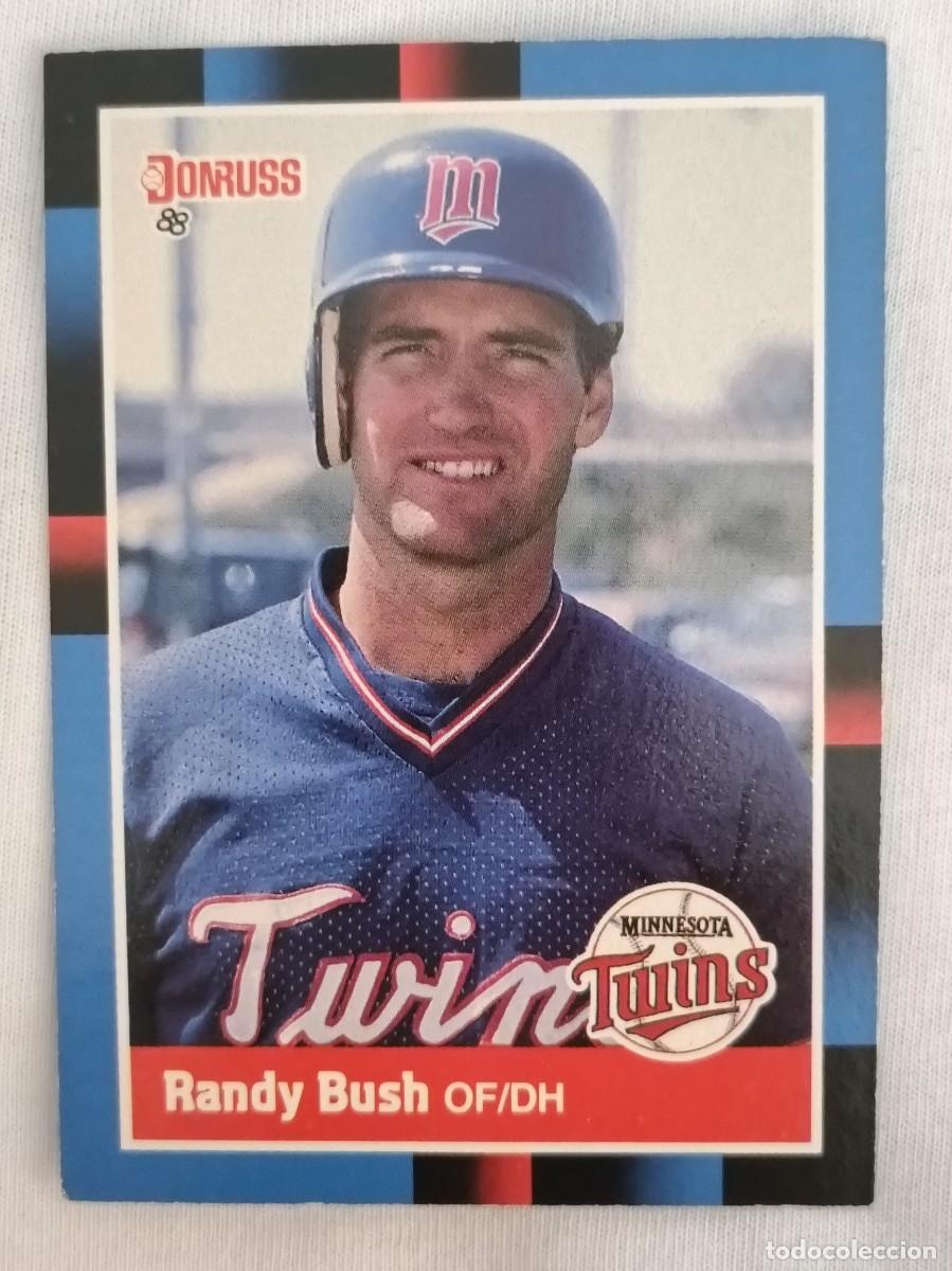 Coleccionismo deportivo: #272 RANDY BUSH (MINNESOTA TWINS) BEISBOL MLB 1988 DONRUSS
