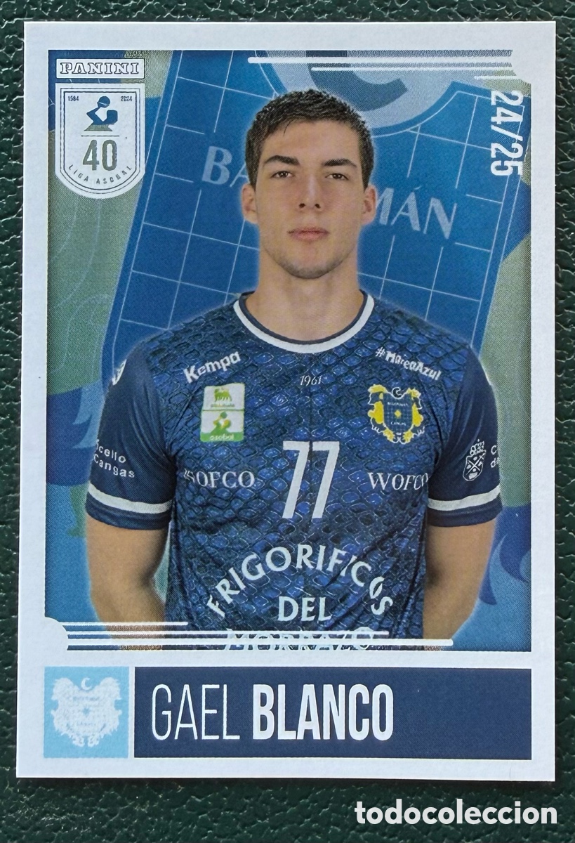 Sammelleidenschaft Sport: 281 GAEL BLANCO FRIGORIFICOS DEL MORRAZO PANINI LIGA PLENITUDE ASOBAL 2024 2025 24 25
