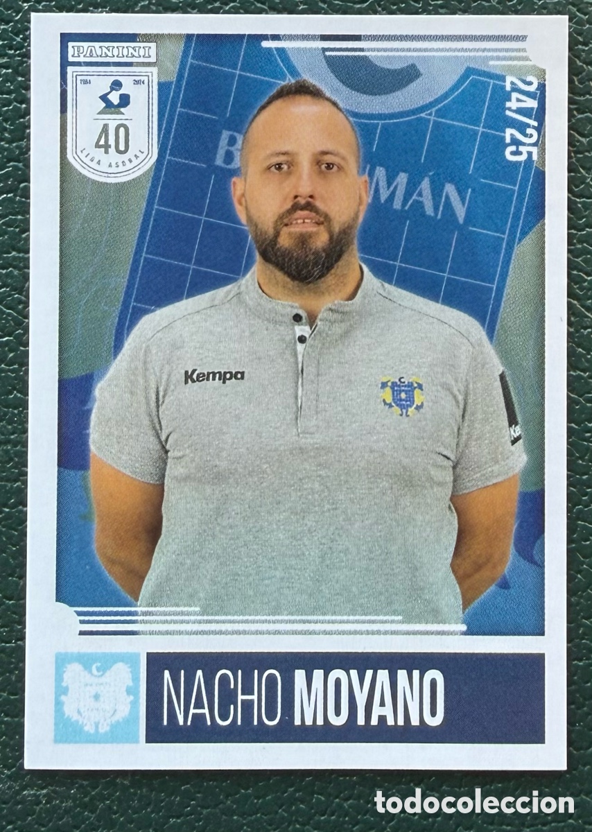 Sammelleidenschaft Sport: 282 NACHO MOYANO FRIGORIFICOS DEL MORRAZO PANINI LIGA PLENITUDE ASOBAL 2024 2025 24 25