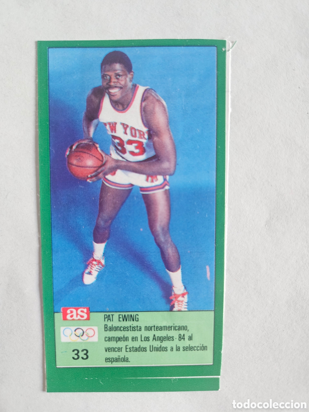 Coleccionismo deportivo: PAT EWING AS JUEGOS OLIMPICOS SEUL 88 CROMOS 1988 - SIN PEGAR - 33