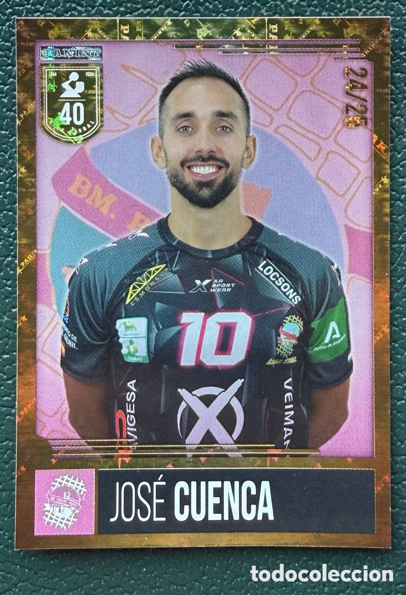 Coleccionismo deportivo: 231 JOSE CUENCA ANGEL XIMENEZ PUENTE GENIL PANINI LIGA PLENITUDE ASOBAL 2024 2025 24 25