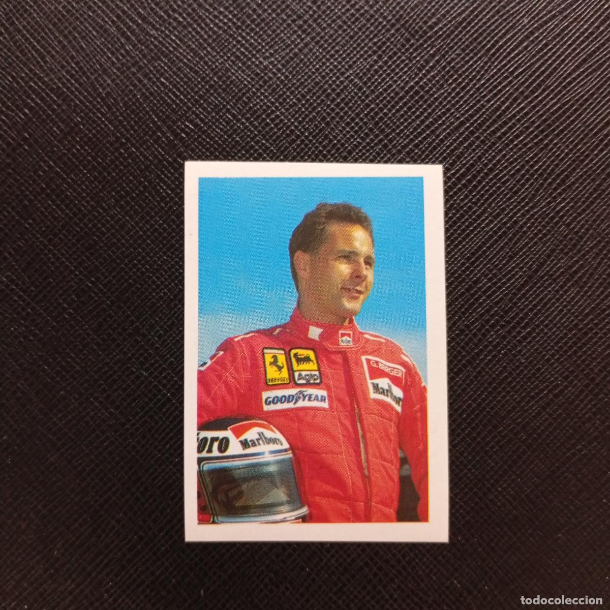 Coleccionismo deportivo: 25 FERRARI GERWARD BERGER EUROFLASH SUPER GRAND PRIX 1988 FORMULA 1 CROMO 88 F1 - SIN PEGAR