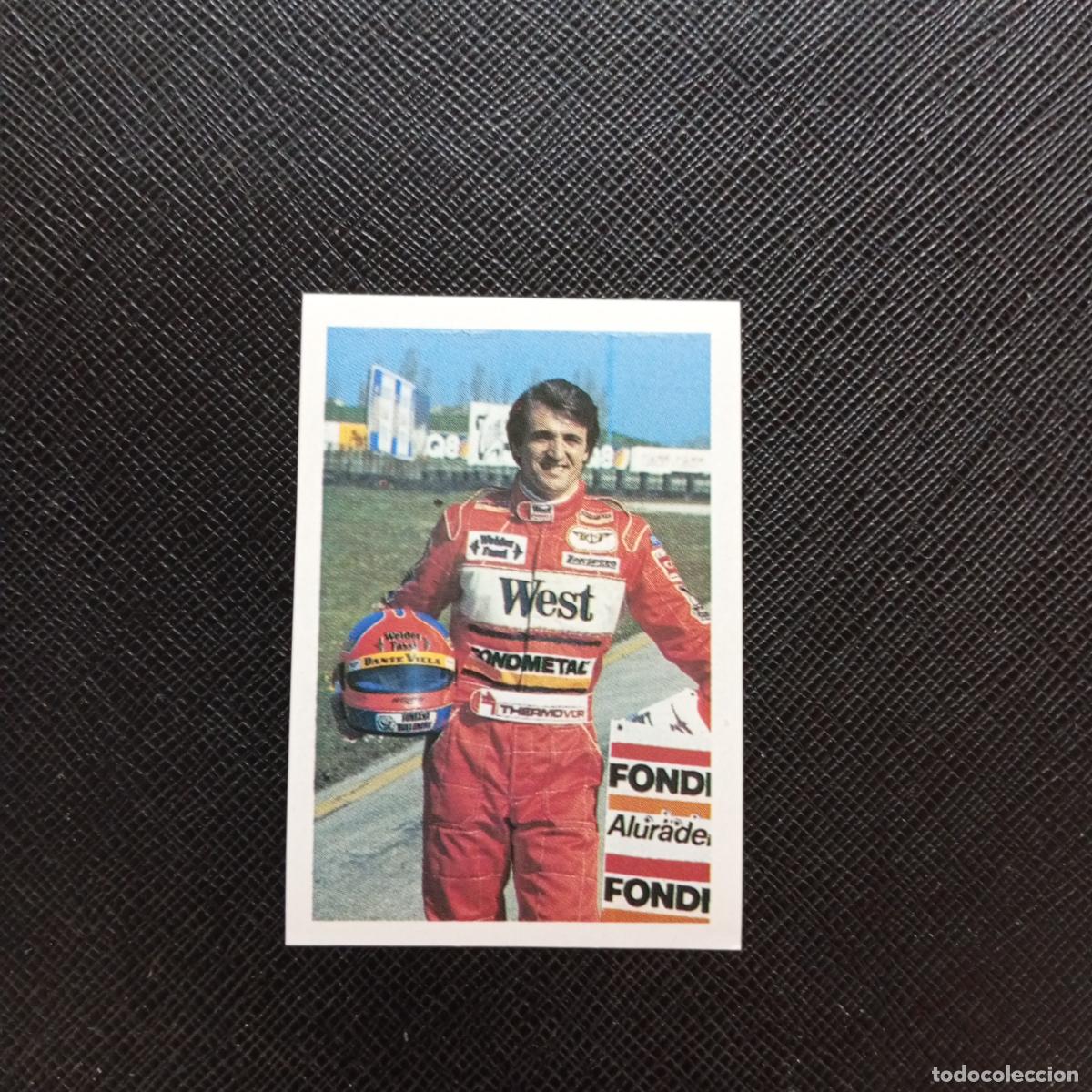 Coleccionismo deportivo: 30 PIERCARLO GHINZANI EUROFLASH SUPER GRAND PRIX 1988 FORMULA 1 CROMO 88 F1 - SIN PEGAR