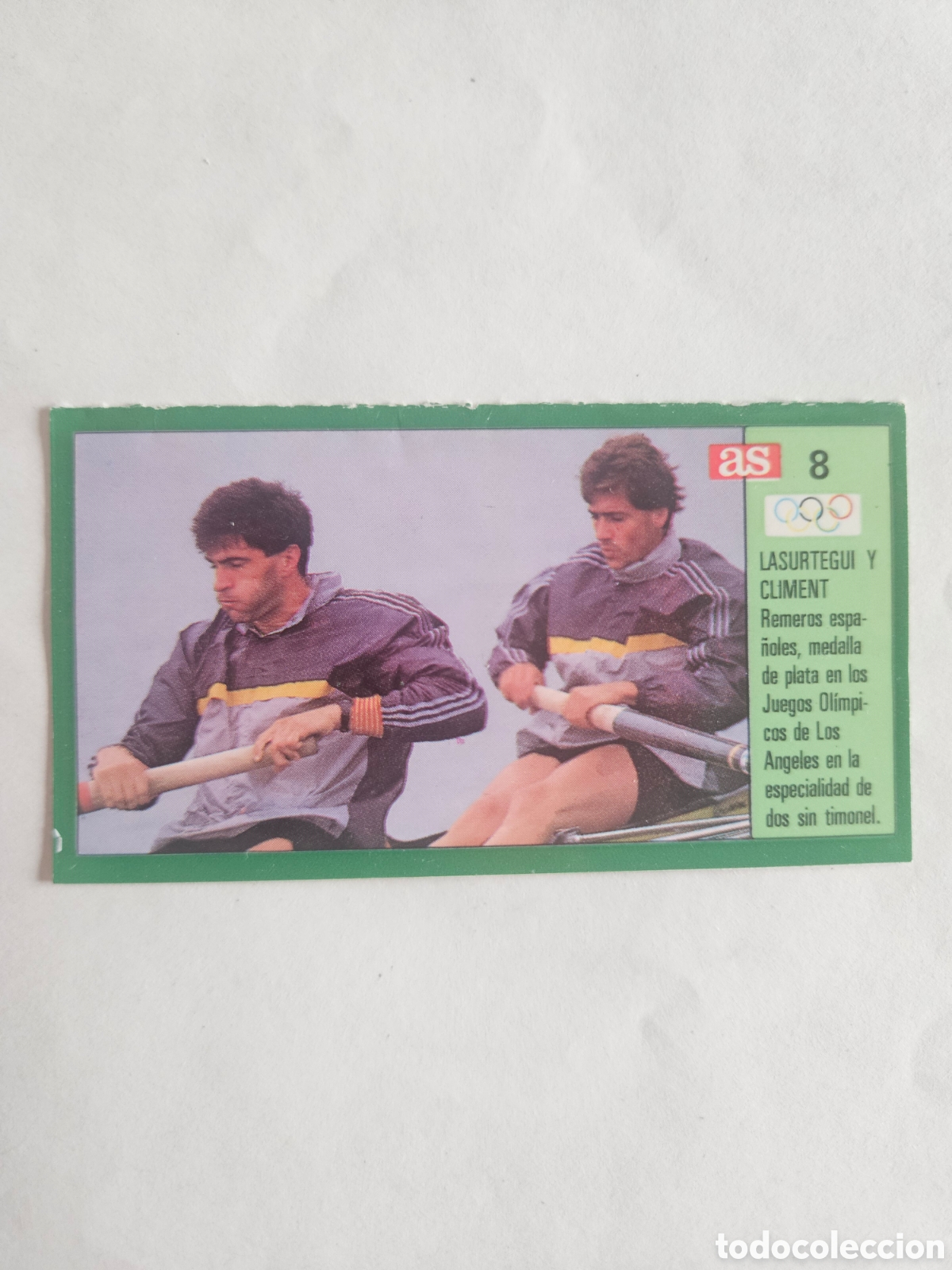 Sports collectibles: LASURTEGUI Y CLEMENT AS JUEGOS OLIMPICOS SEUL 88 CROMOS 1988 - SIN PEGAR - 8