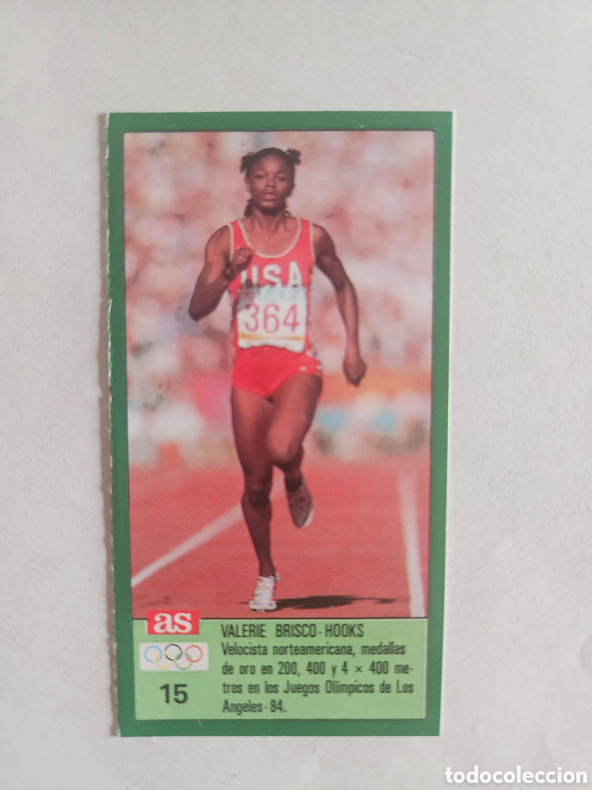 Coleccionismo deportivo: VALERIE BRISCO HOOKS AS JUEGOS OLIMPICOS SEUL 88 CROMOS 1988 - SIN PEGAR - 15