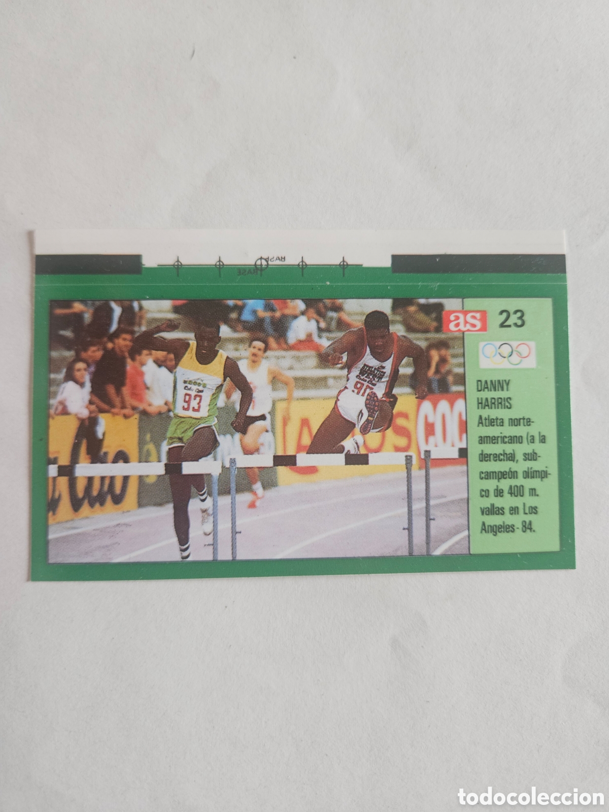 Coleccionismo deportivo: DANNY HARRIS AS JUEGOS OLIMPICOS SEUL 88 CROMOS 1988 - SIN PEGAR - 23