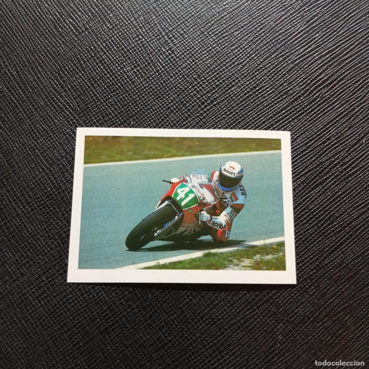 Coleccionismo deportivo: 132 LORIS REGGIANI EUROFLASH SUPER GRAND PRIX 1988 CROMO 88 MOTOCICLISMO - SIN PEGAR - C