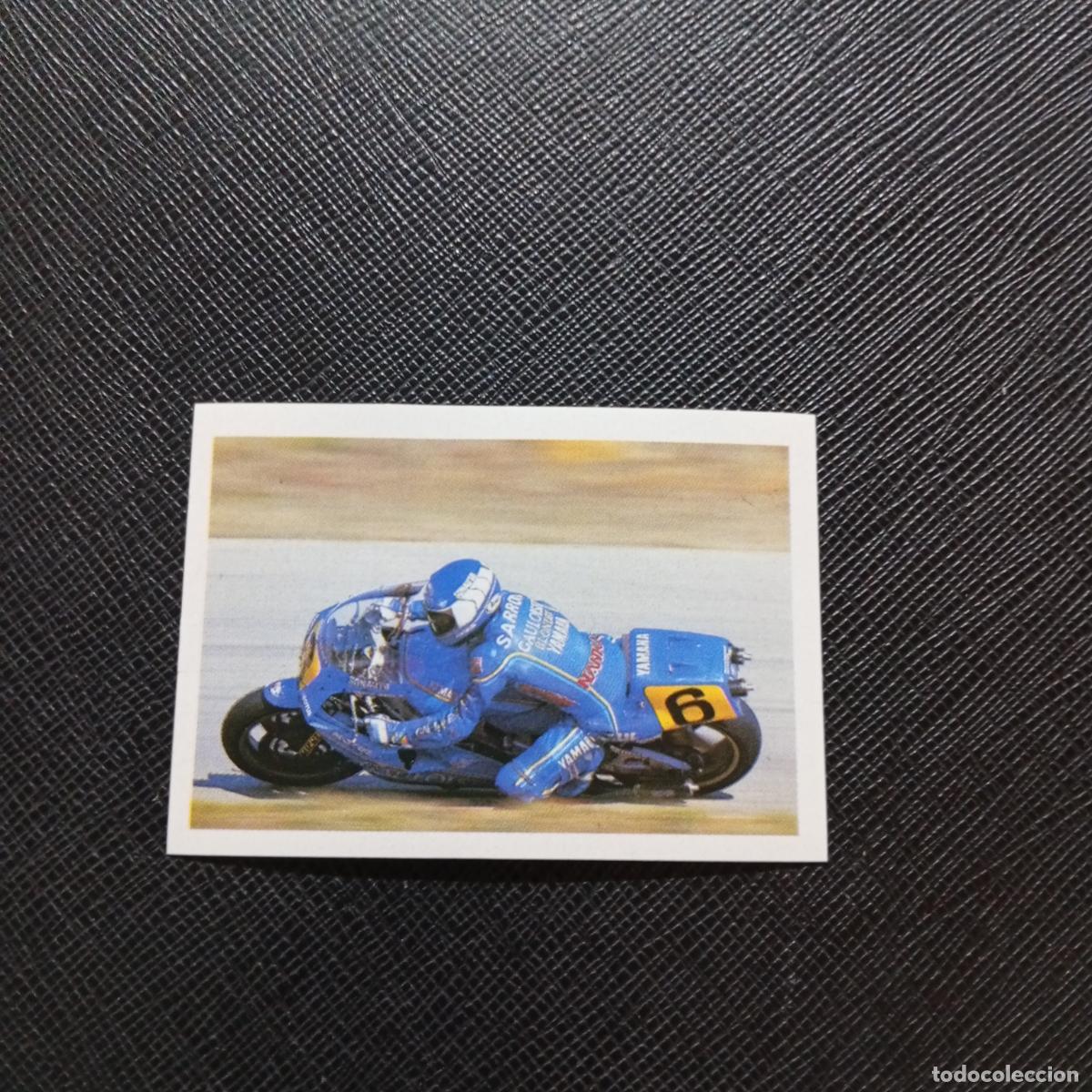 Collectionnisme sportif: 134 CHRISTIAN SARRON EUROFLASH SUPER GRAND PRIX 1988 CROMO 88 MOTOCICLISMO - SIN PEGAR -