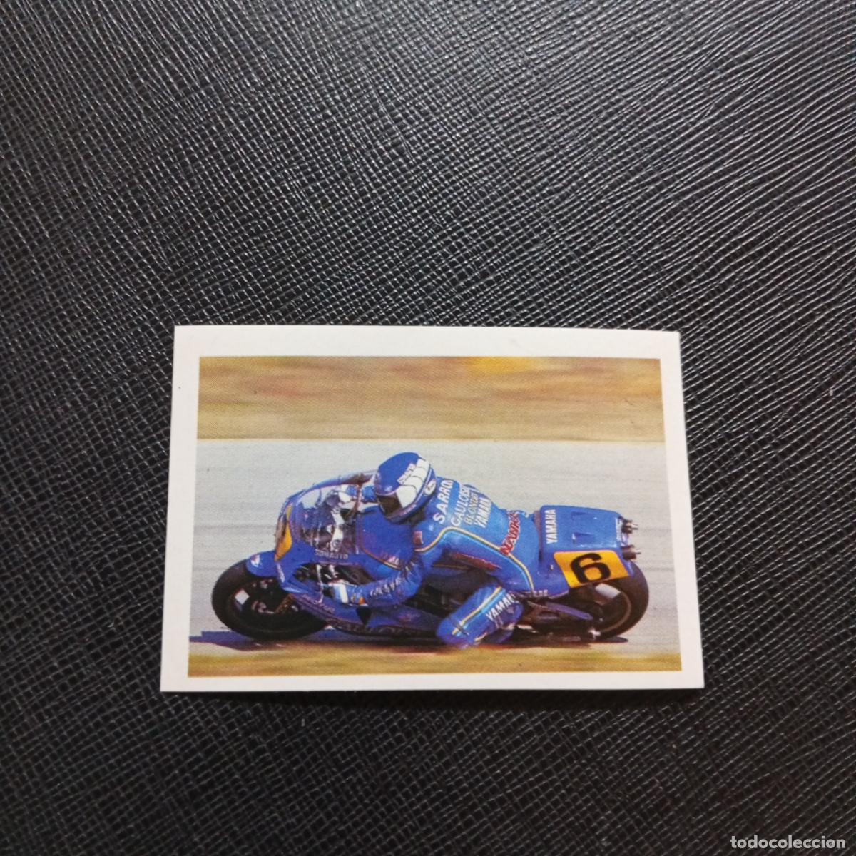 Collectionnisme sportif: 134 CHRISTIAN SARRON EUROFLASH SUPER GRAND PRIX 1988 CROMO 88 MOTOCICLISMO - SIN PEGAR -