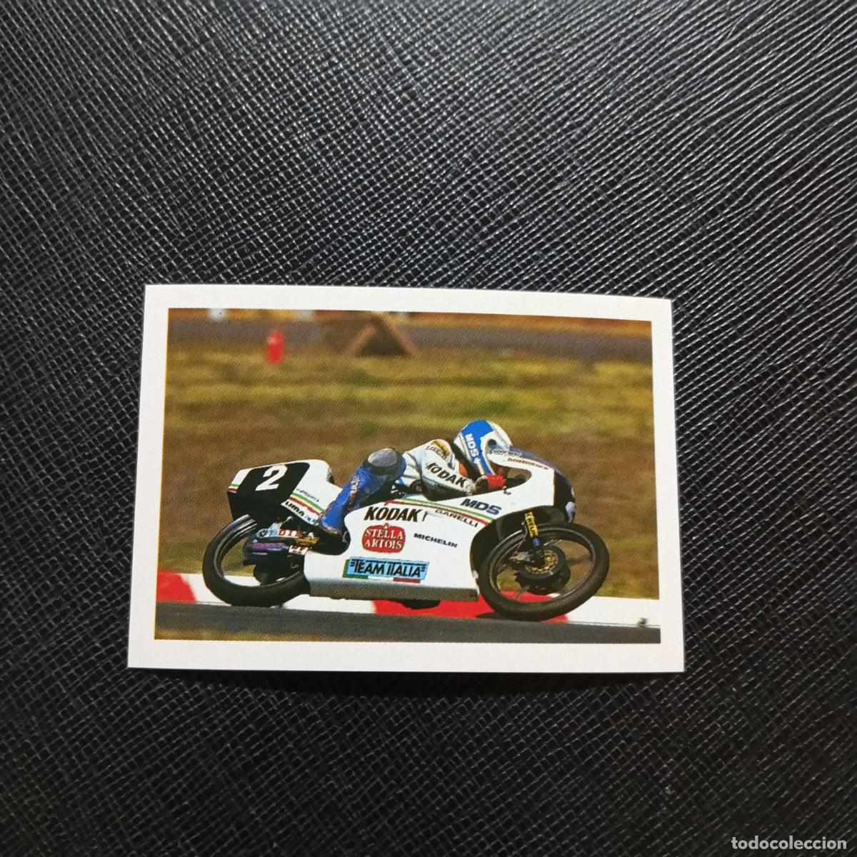 Collectionnisme sportif: 135 FAUSTO GRESINI EUROFLASH SUPER GRAND PRIX 1988 CROMO 88 MOTOCICLISMO - SIN PEGAR -