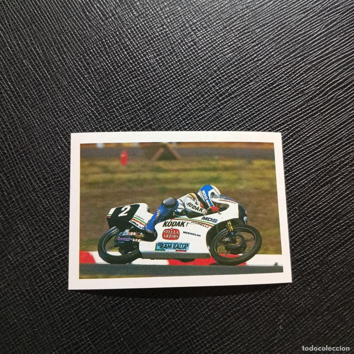 Collectionnisme sportif: 135 FAUSTO GRESINI EUROFLASH SUPER GRAND PRIX 1988 CROMO 88 MOTOCICLISMO - SIN PEGAR -