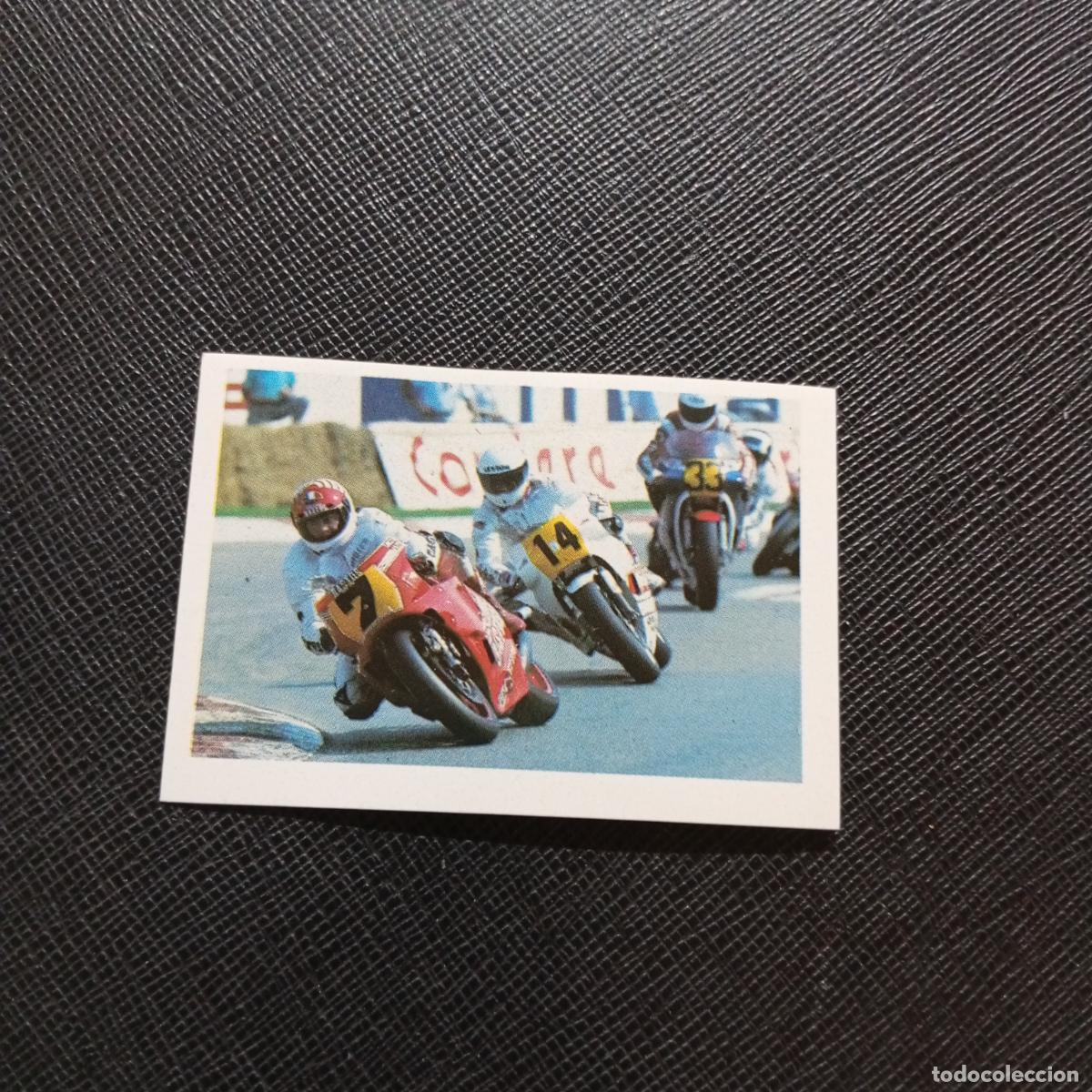 Collectionnisme sportif: 136 JUAN GARRIGA EUROFLASH SUPER GRAND PRIX 1988 CROMO 88 MOTOCICLISMO - SIN PEGAR -
