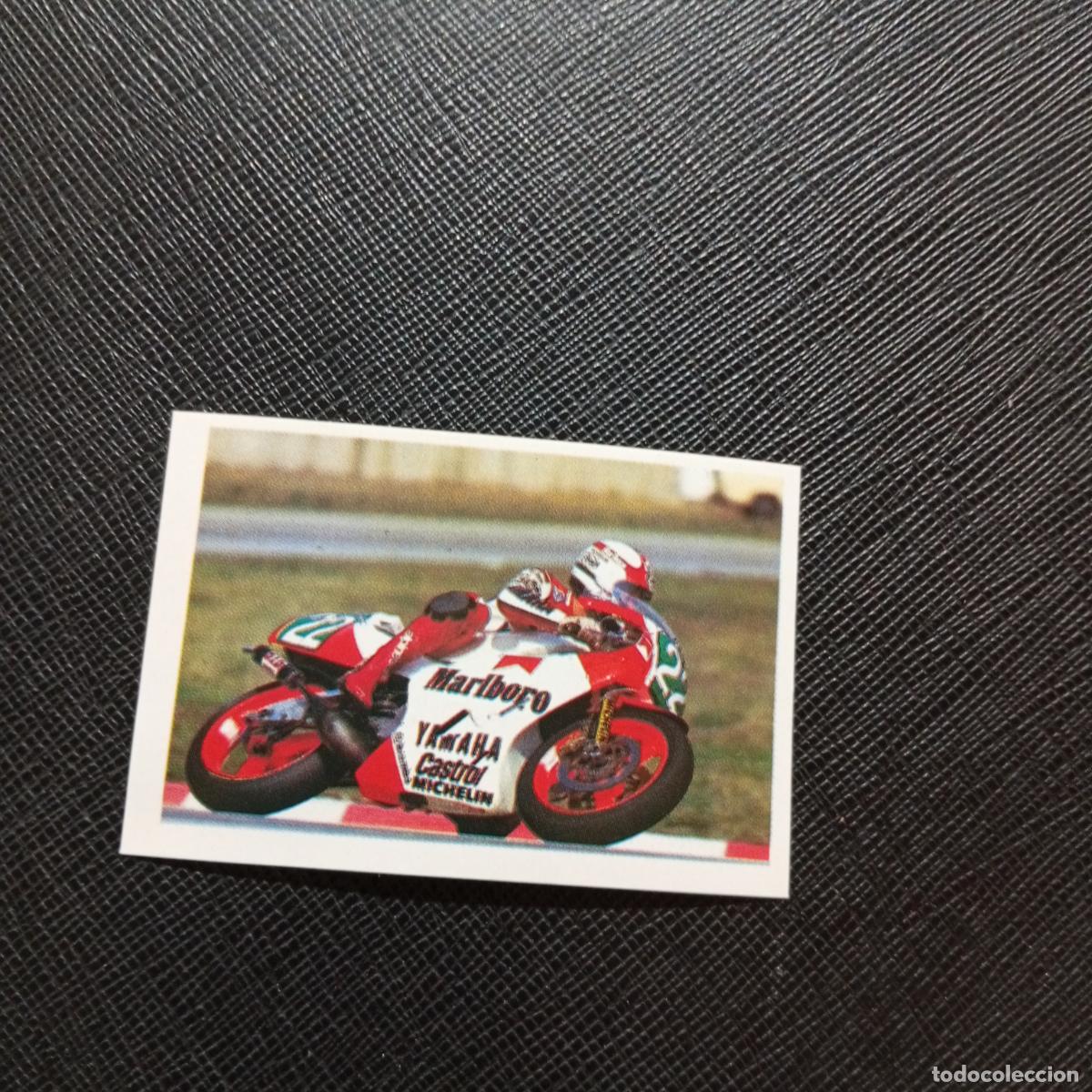 Collectionnisme sportif: 137 LUCA CADALORA EUROFLASH SUPER GRAND PRIX 1988 CROMO 88 MOTOCICLISMO - SIN PEGAR -