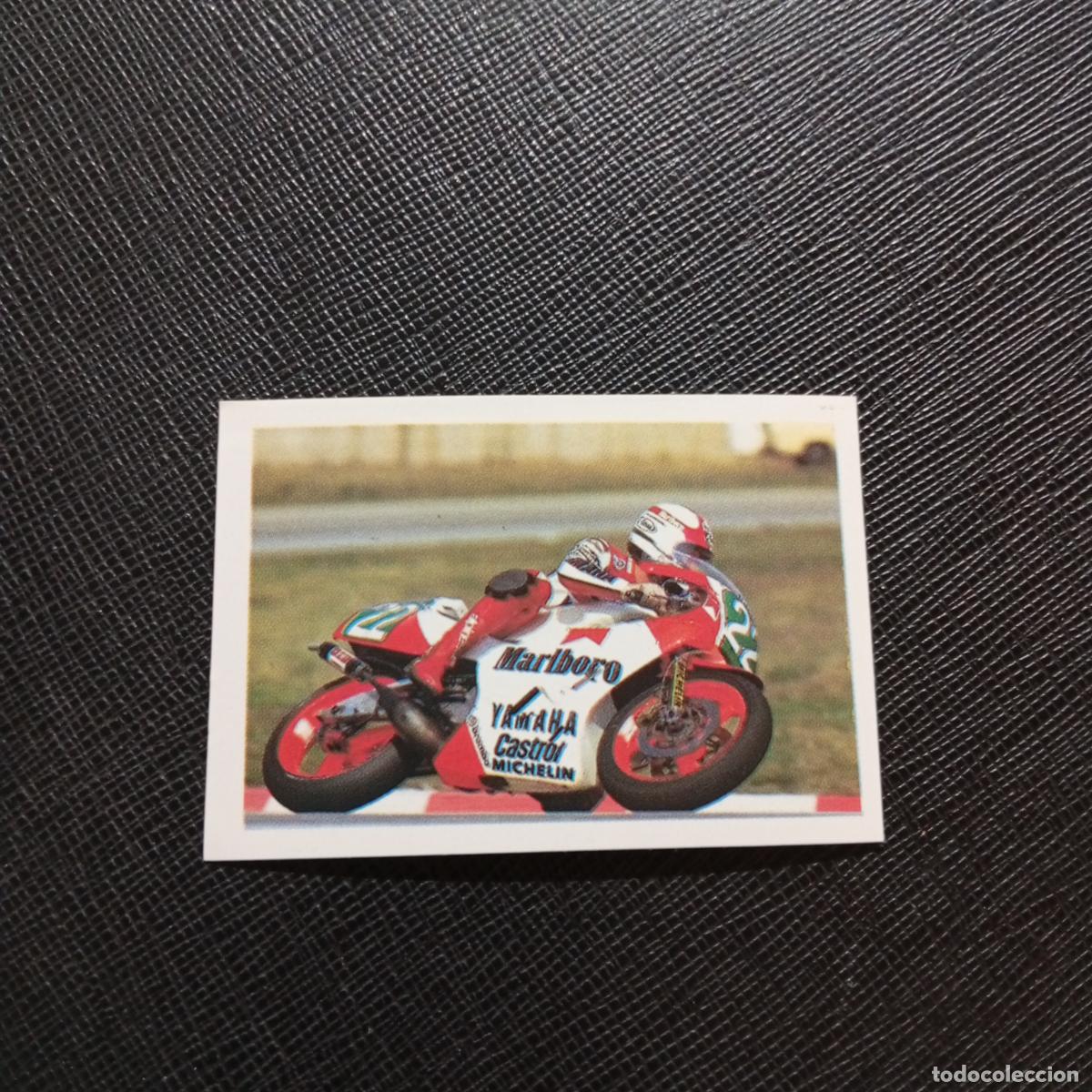 Collectionnisme sportif: 137 LUCA CADALORA EUROFLASH SUPER GRAND PRIX 1988 CROMO 88 MOTOCICLISMO - SIN PEGAR - C