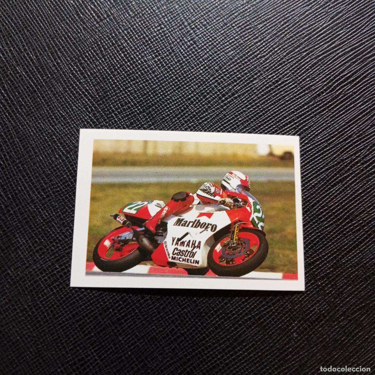 Collectionnisme sportif: 137 LUCA CADALORA EUROFLASH SUPER GRAND PRIX 1988 CROMO 88 MOTOCICLISMO - SIN PEGAR - F
