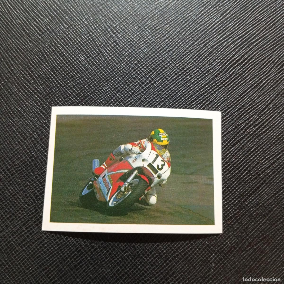 Coleccionismo deportivo: 138 VIRGINIO FERRARI EUROFLASH SUPER GRAND PRIX 1988 CROMO 88 MOTOCICLISMO - SIN PEGAR -