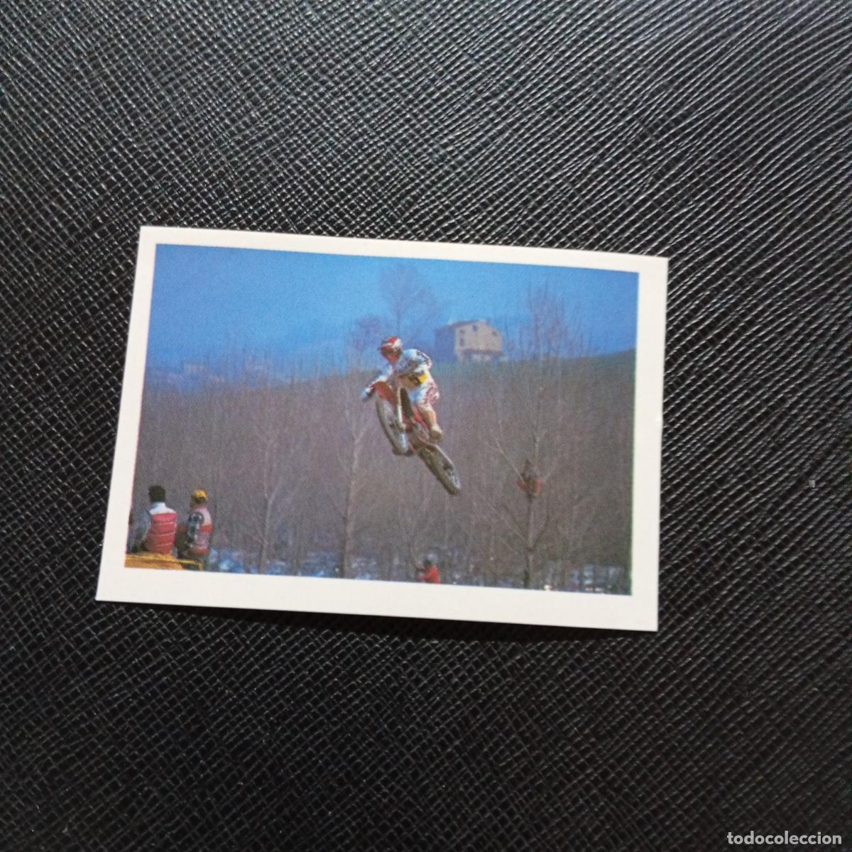Coleccionismo deportivo: 161 ERIC VAN DOORN EUROFLASH SUPER GRAND PRIX 1988 CROMO 88 MOTOCICLISMO - SIN PEGAR -