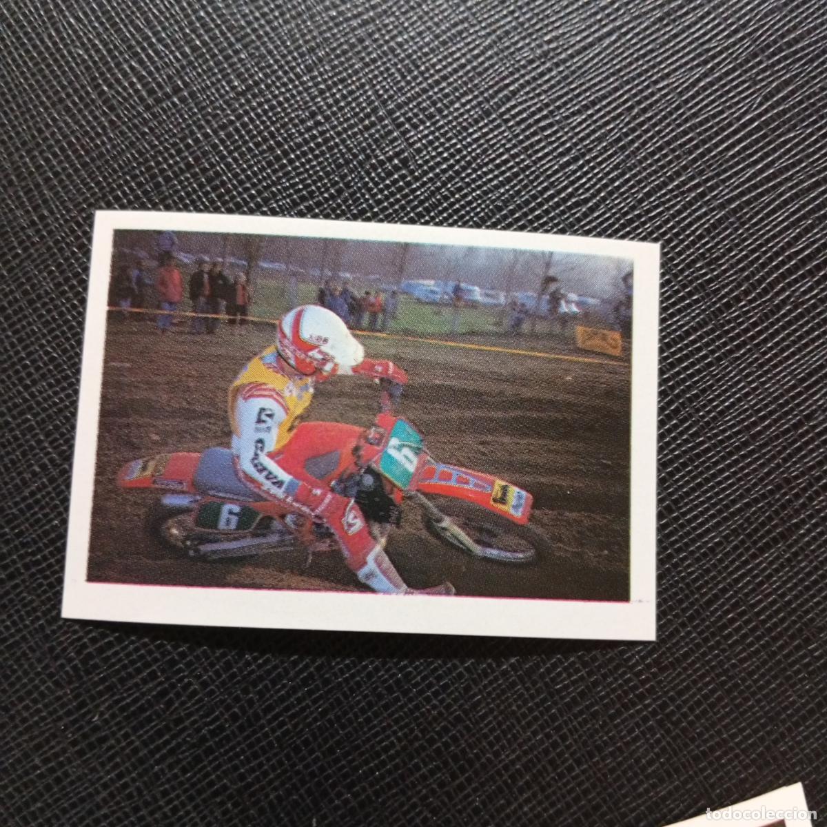Coleccionismo deportivo: 163 PEKKA VEHKONEN MADDI EUROFLASH SUPER GRAND PRIX 1988 CROMO 88 MOTOCICLISMO - SIN PEGAR - G