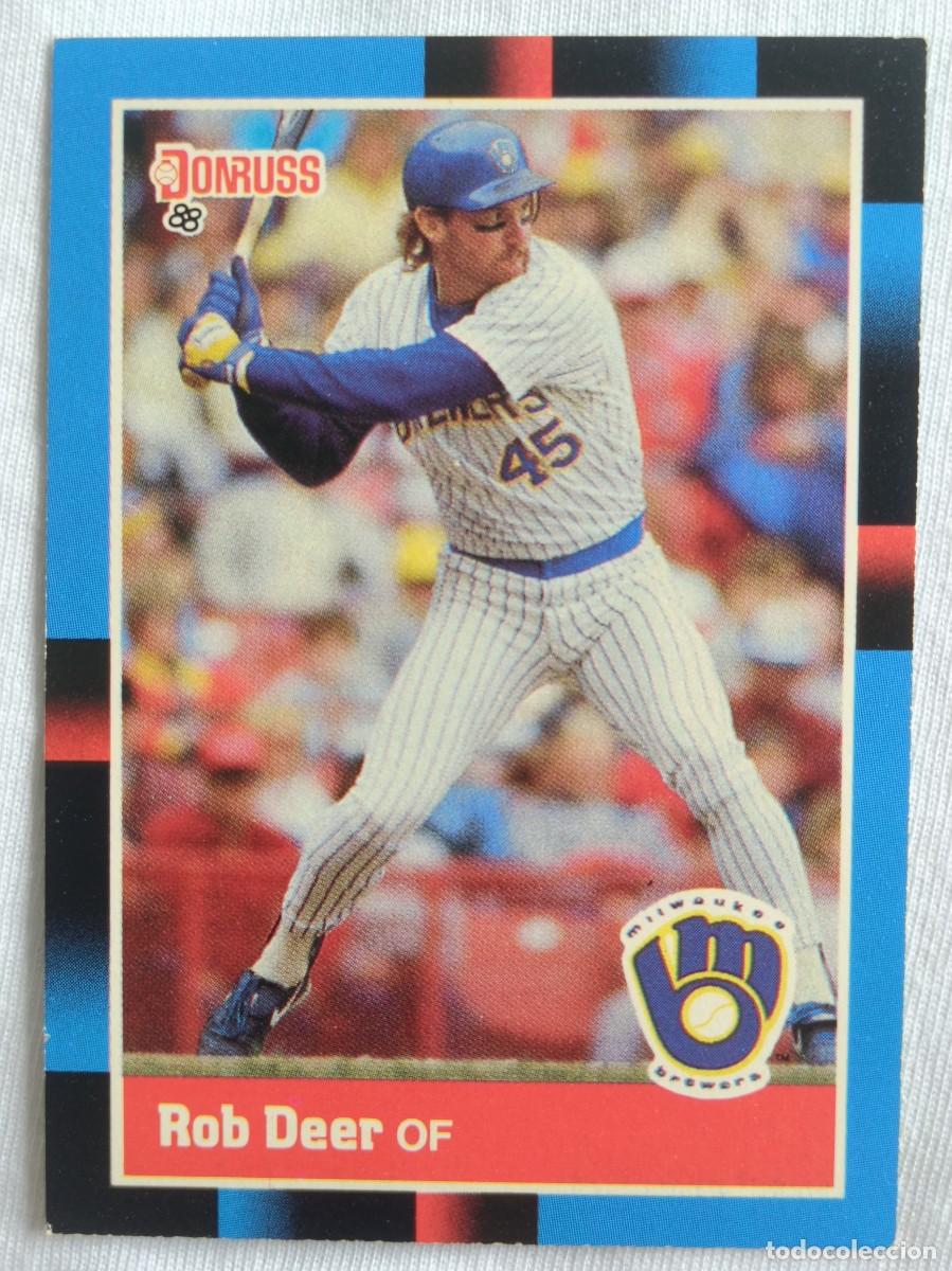 Coleccionismo deportivo: #274 ROB DEER (MILWAUKEE BREWERS) BEISBOL MLB 1988 DONRUSS