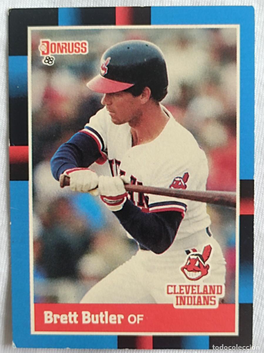 Coleccionismo deportivo: #279 BRETT BUTLER (CLEVELAND INDIANS) BEISBOL MLB 1988 DONRUSS