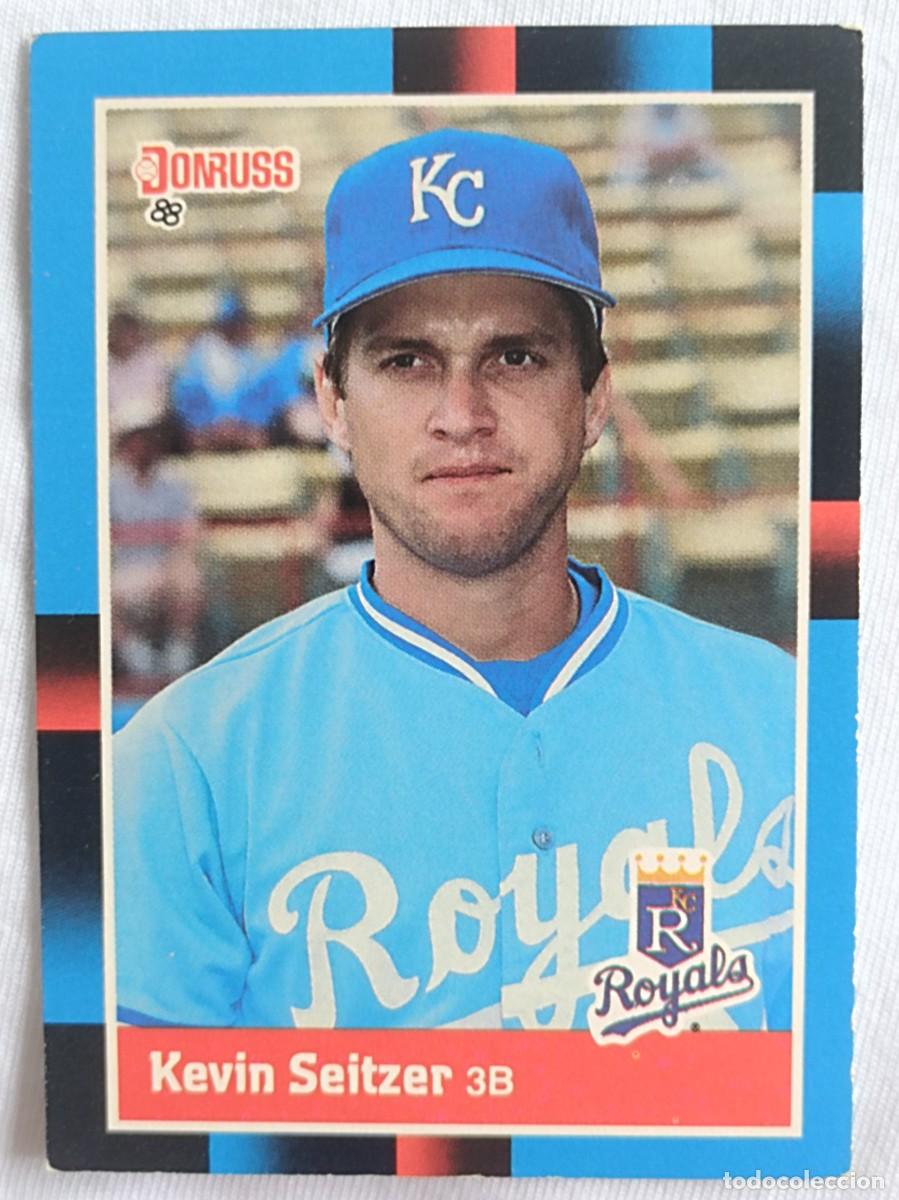 Coleccionismo deportivo: #280 KEVIN SEITZER (KANSAS CITY ROYALS) BEISBOL MLB 1988 DONRUSS
