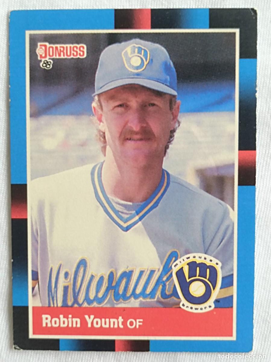 Coleccionismo deportivo: #295 ROBIN YOUNT (MILWAUKEE BREWERS) BEISBOL MLB 1988 DONRUSS