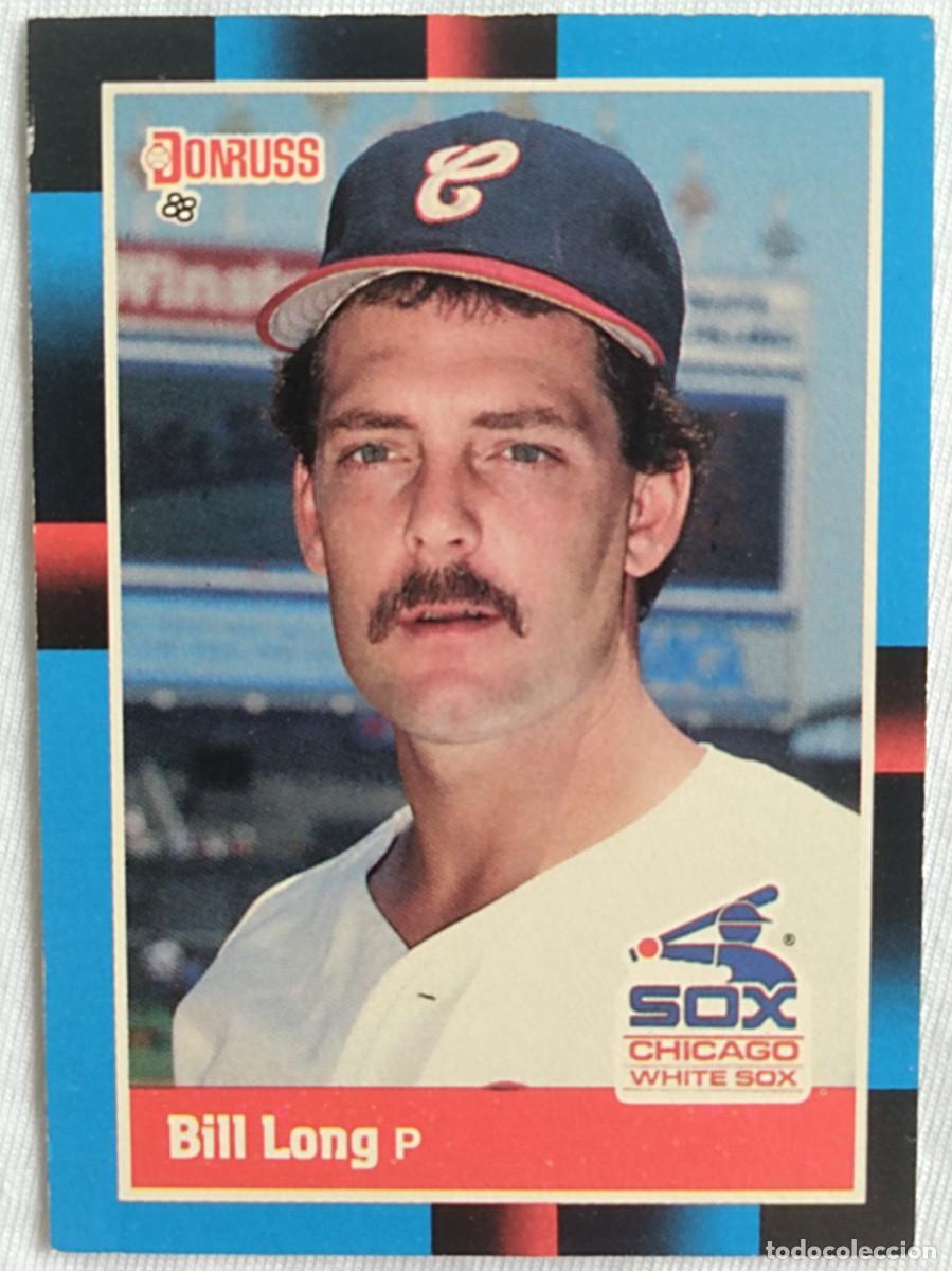 Coleccionismo deportivo: #306 BILL LONG (CHICAGO WHITE SOX) BEISBOL MLB 1988 DONRUSS