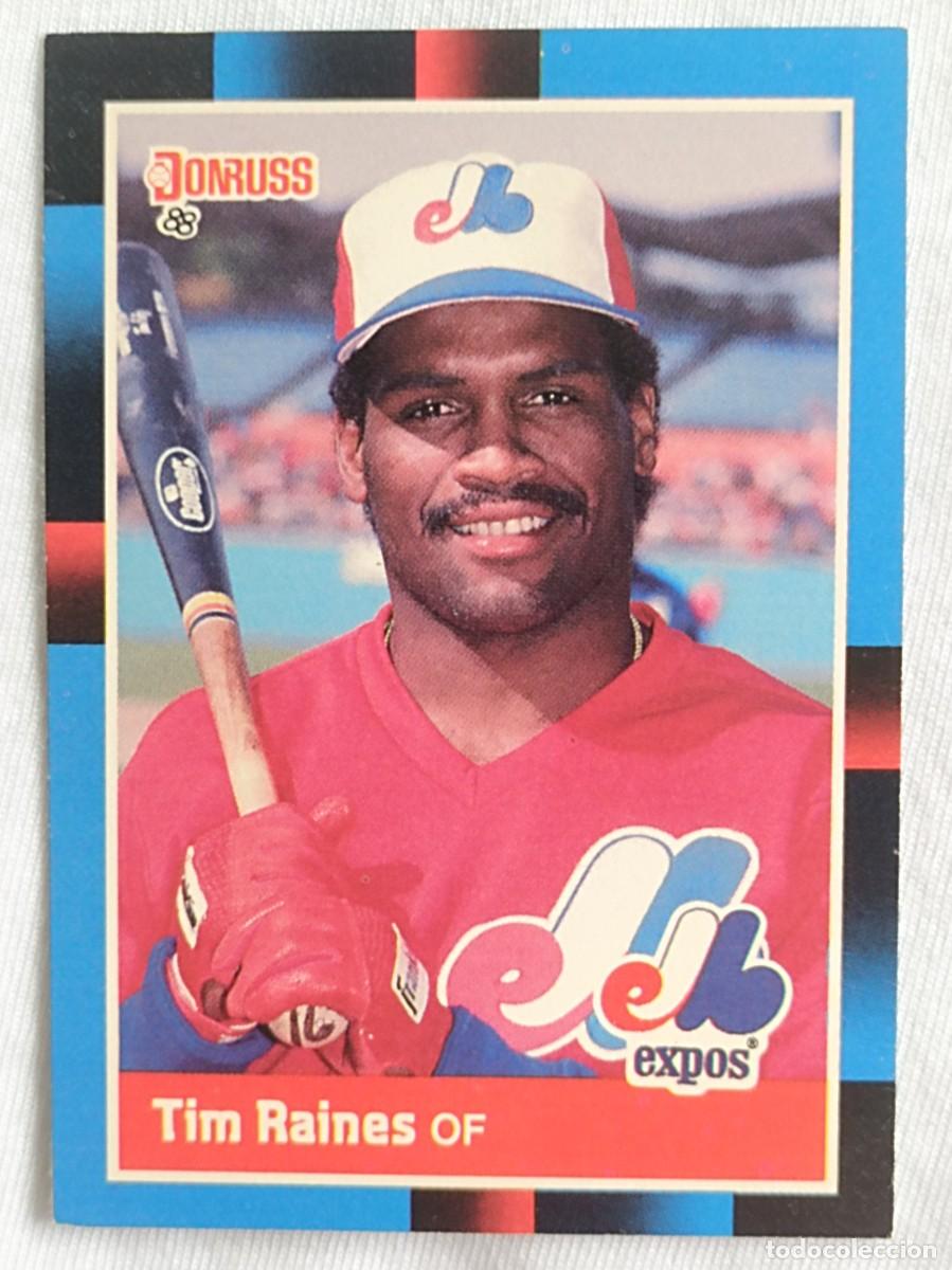 Coleccionismo deportivo: #345 TIM RAINES (MONTREAL EXPOS) BEISBOL MLB 1988 DONRUSS