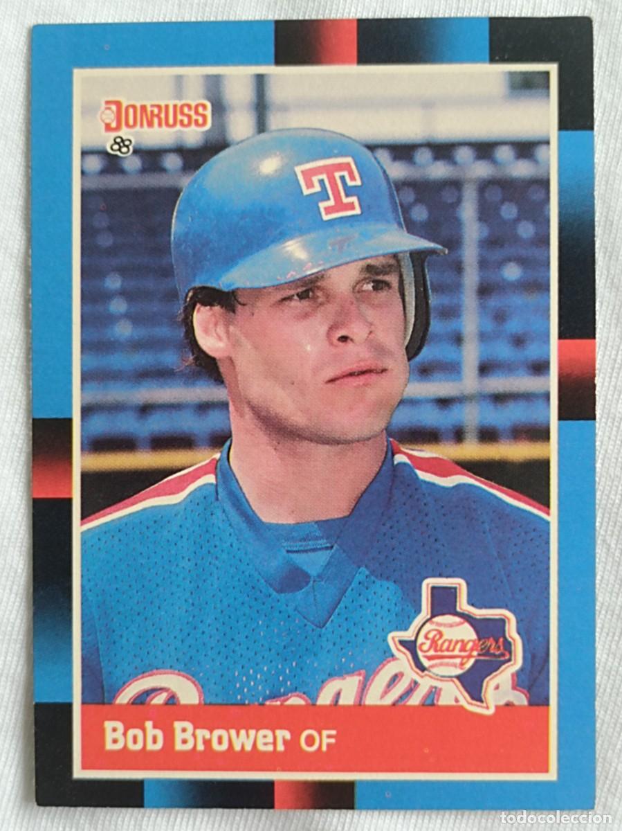 Coleccionismo deportivo: #346 BOB BROWER (TEXAS RANGERS) BEISBOL MLB 1988 DONRUSS