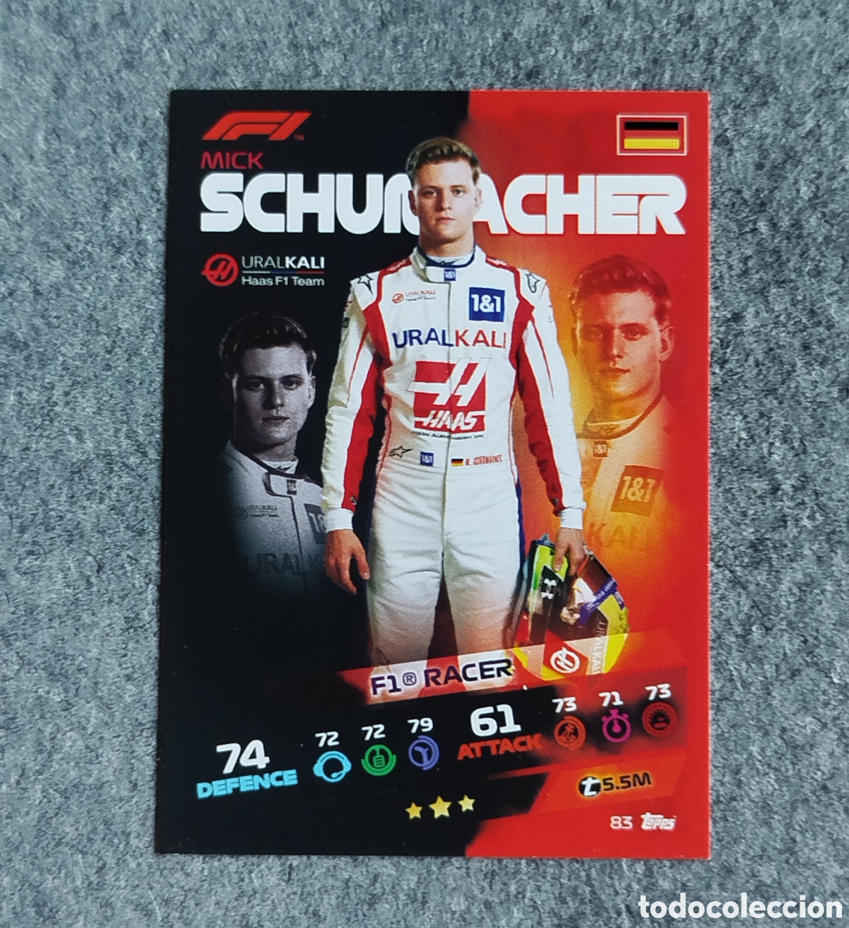 Coleccionismo deportivo: ROOKIE MICK SHUMACHER TOPPS F1 FORMULA TURBO ATTAX 2021 CROMO CARD CARTA