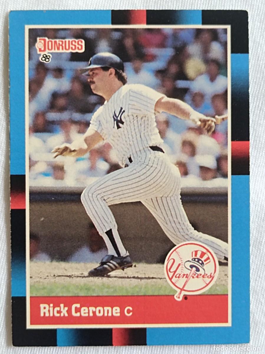 Coleccionismo deportivo: #351 RICK CERONE (NEW YORK YANKEES) BEISBOL MLB 1988 DONRUSS