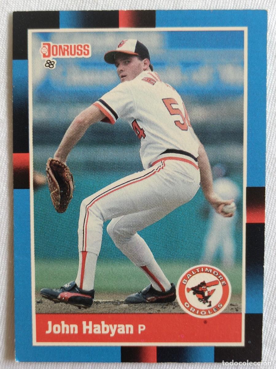 Coleccionismo deportivo: #354 JOHN HABYAN (BALTIMORE ORIOLES) BEISBOL MLB 1988 DONRUSS