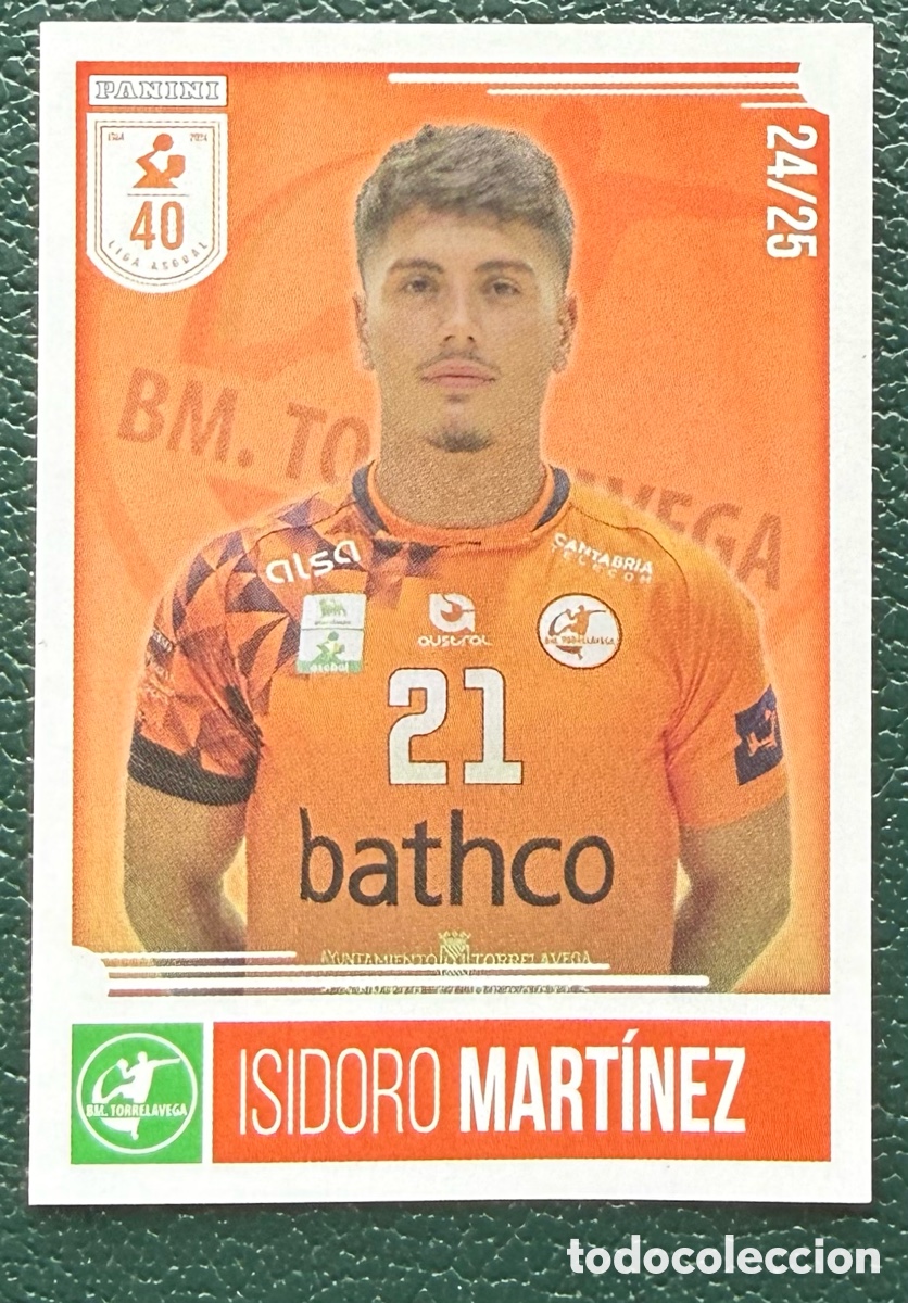 Collezionismo sportivo: 215 ISIDORO MARTINEZ BATHCO BM TORRELAVEGA PANINI LIGA PLENITUDE ASOBAL 2024 2025 24 25