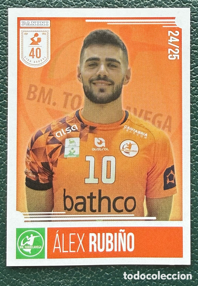 Collezionismo sportivo: 209 ALEX RUBI&Ntilde;O BATHCO BM TORRELAVEGA PANINI LIGA PLENITUDE ASOBAL 2024 2025 24 25
