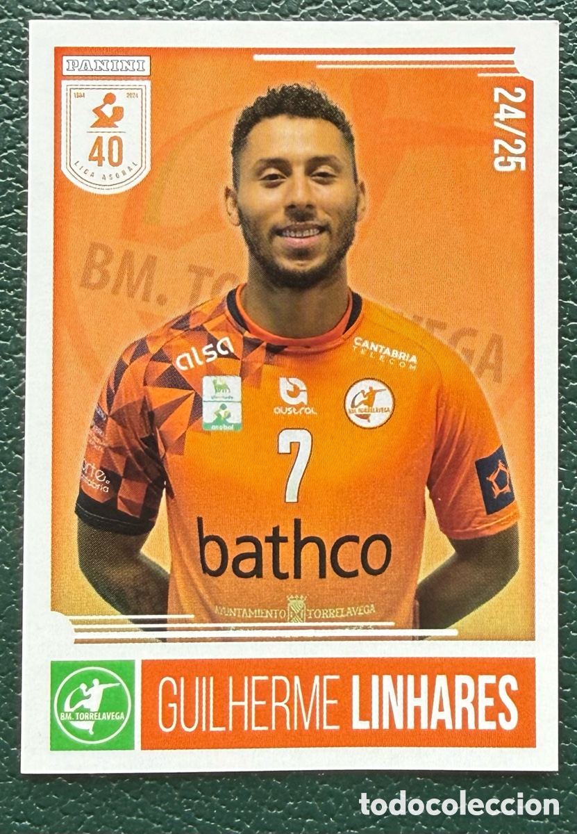 Collezionismo sportivo: 208 GUILHERME LINHARES BATHCO BM TORRELAVEGA PANINI LIGA PLENITUDE ASOBAL 2024 2025 24 25