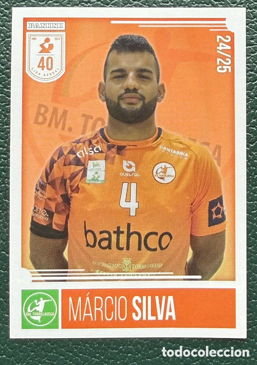 Collezionismo sportivo: 207 MARCIO SILVA BATHCO BM TORRELAVEGA PANINI LIGA PLENITUDE ASOBAL 2024 2025 24 25