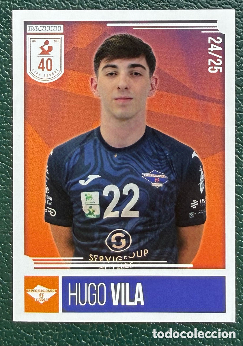 Colecionismo desportivo: 199 HUGO VILA SERVIGROUP HOTELES BENIDORM PANINI LIGA PLENITUDE ASOBAL 2024 2025 24 25