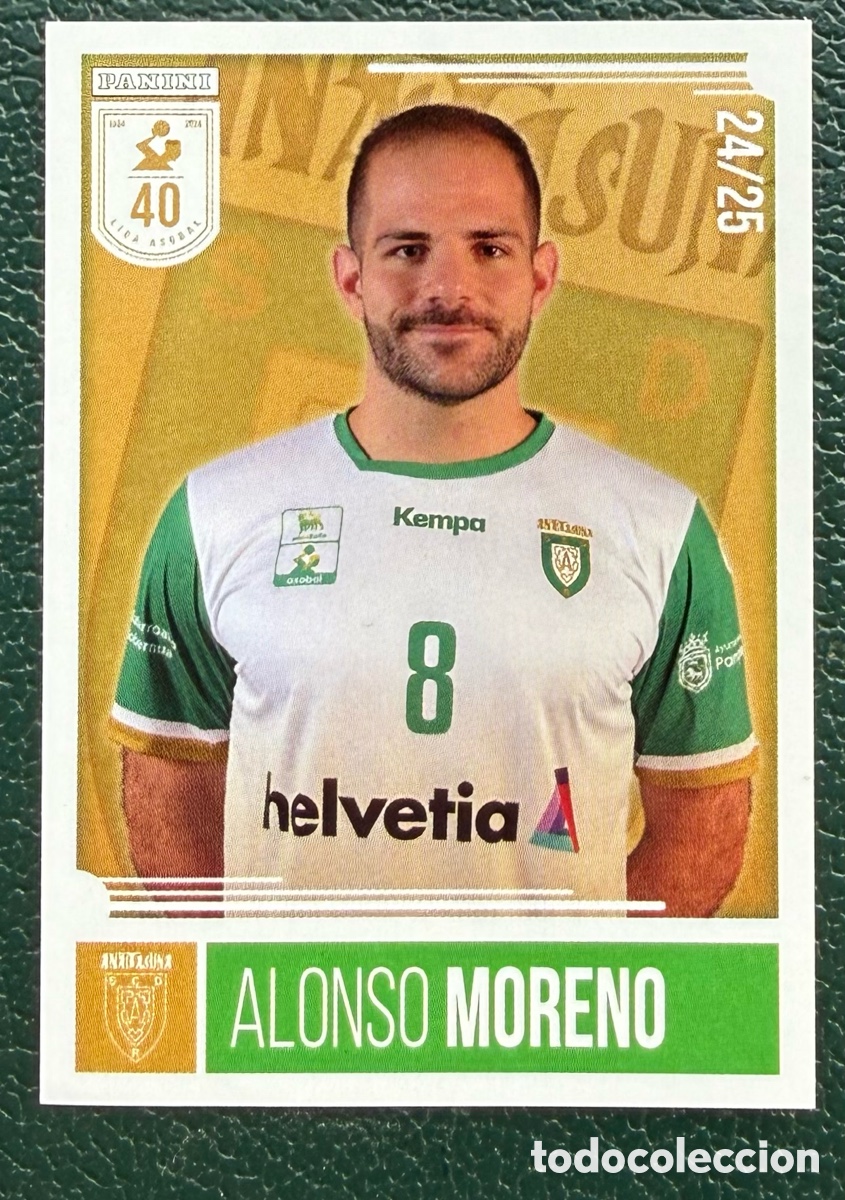 Colecionismo desportivo: 167 ALONSO MORENO HELVETIA ANAITASUNA PANINI LIGA PLENITUDE ASOBAL 2024 2025 24 25