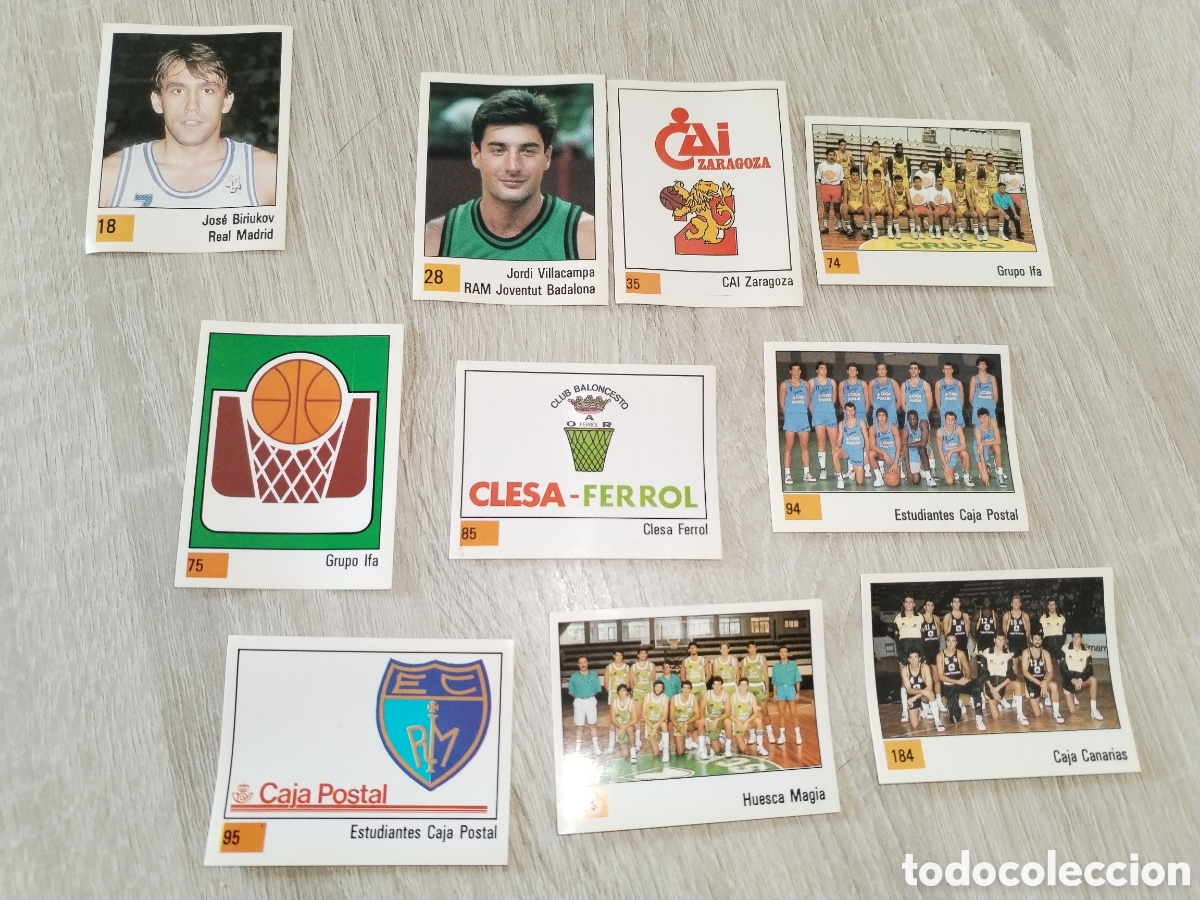 Coleccionismo deportivo: LOTE CROMOS BASKET LIGA ACB