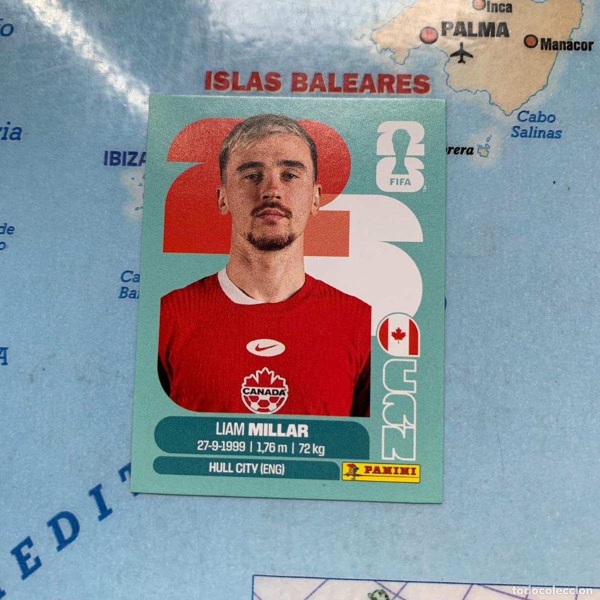 Coleccionismo deportivo: Canada numero 18 cromo panini Mundial Fifa World Cup 2026